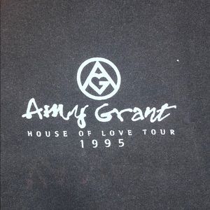 Amy Grant House of Love Tour Crew T Shirt XL